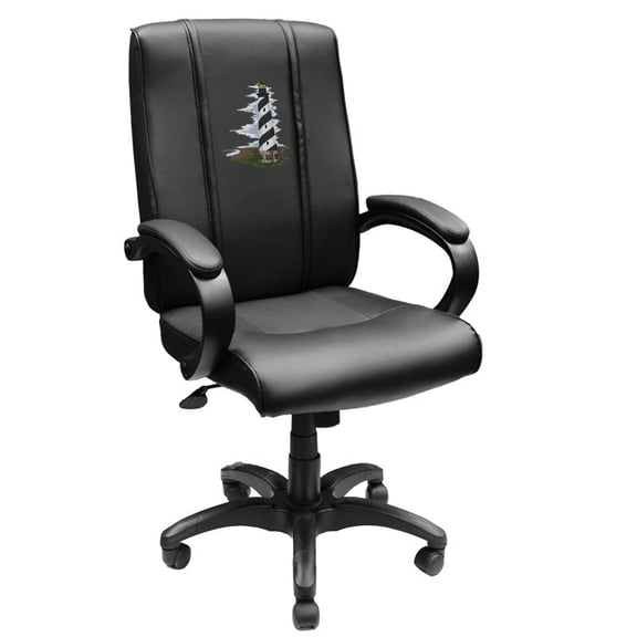 DreamSeat Black Durable Office Chair 1000 Embroidered Camaro Logo