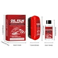 thumbnail image 3 of Car Windshield Cleaning Kit With Degreasing Brush And Rainproof Solution For Glass Care 120Ml, 3 of 9
