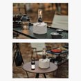 thumbnail image 3 of Housse en Cuir PU Étui de Protection φ110mmx80mm Sac de Rangement pour Cylindre de Carburant Extérieur Réservoir de Gaz Housse de Protection pour Camping Randonnée en Plein Air, 3 of 7