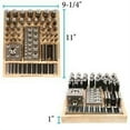 thumbnail image 7 of Deluxe Metalwork Doming and Dapping Set Block and Punches, 40 Piece Set, Steel, 7 of 7