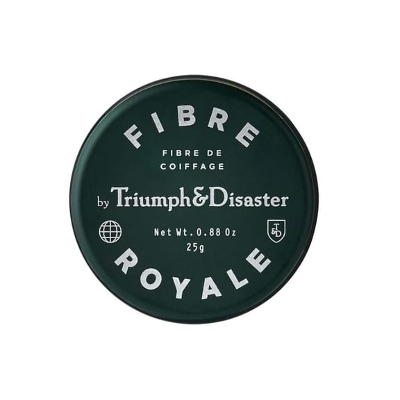 TRIUMPH & DISASTER Fibre Royale Hair Wax – Strong Hold Pomade for Thick Hair, Natural Finish Styling for Men & Women, 25g