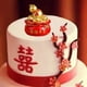 thumbnail image 5 of 2x Lucky tradicional chino feng shui personaje atrract pastel vestido, 5 of 9