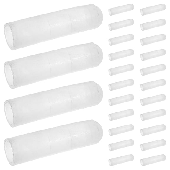Hytrove Cabinet Locking Rod Plastic Protectors Assorted Colors, 30 Pieces for Secure Storage