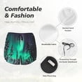 thumbnail image 4 of Daiia Northern Lights 2 Pattern Women's 2 in 1 Running Shorts - Lightweight Athletic Workout Gym Yoga Shorts Liner with Phone Pockets-XX-Large, 4 of 7