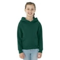 thumbnail image 1 of Jerzees Youth NuBlend Pull Over Hooded Sweatshirt, S, Forest Green, 1 of 8