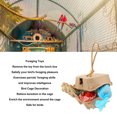 thumbnail image 2 of <p>Bird Foraging Toys, Decorative Rattan Ball Fun Bird Foraging Box Toys Interactive  For Cockatiels For Conure For Lovebirds</p>, 2 of 7