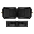 thumbnail image 4 of Car Interior and Exterior Door Handle Kit Front LH and RH Side for Wrangler 1991-2004 55176383AE 55176382AE, 4 of 5
