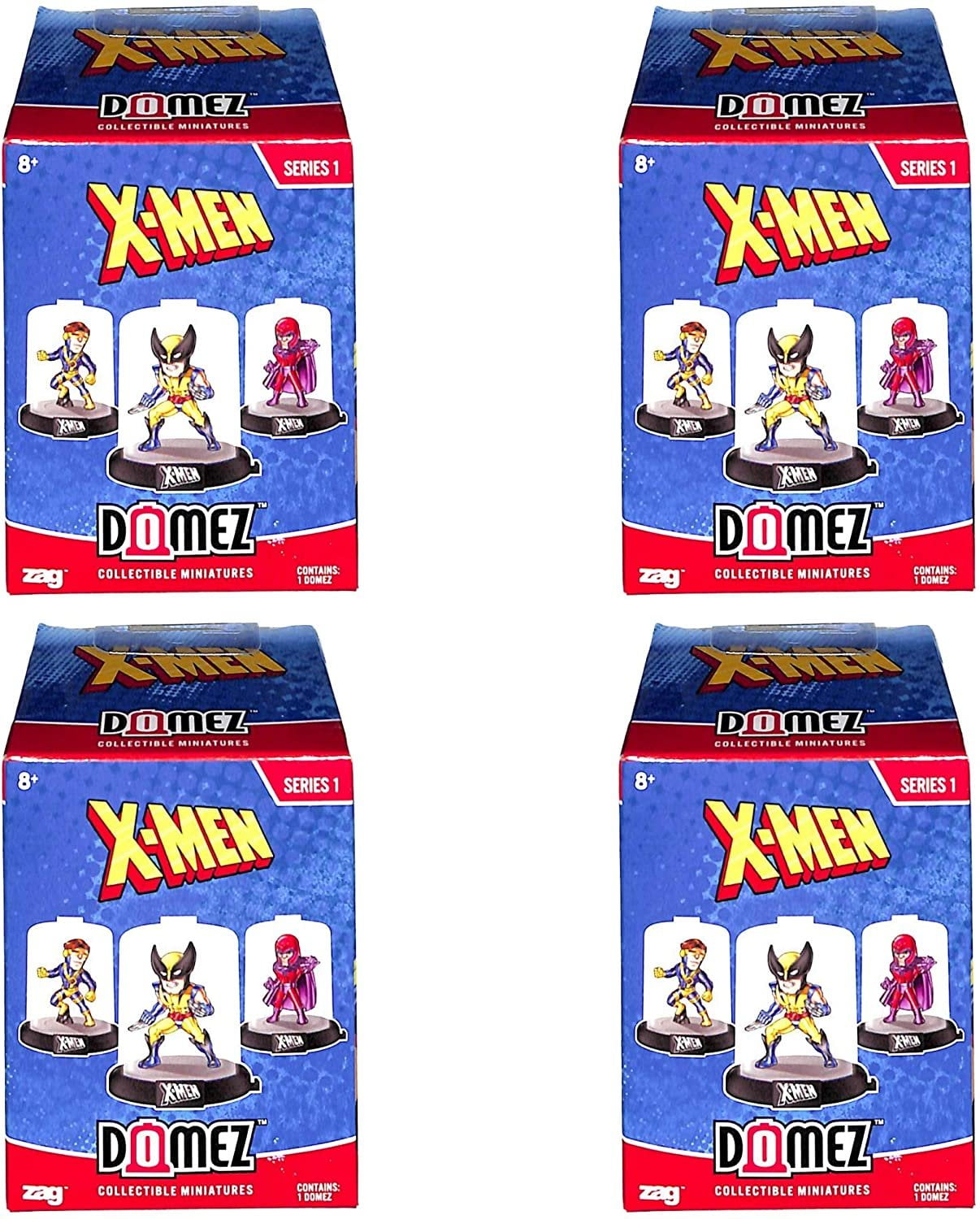 Zag Toys XMen Domez 4 Boxes