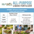 thumbnail image 7 of HyR BRIX All-Purpose Liquid 4-3-3 Fertilizer, 2.5 Gallons - Fast-Acting Plant Food with Micronutrients, Humic & Fulvic Acids - Ideal for Vegetables, Flowers, Fruits & Houseplants, 7 of 7