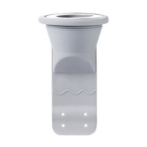 Toystoory Filtro de drenaje para fregadero de cocina y baño, antiolor, desagüe para fregadero, desodorante, colador de silicona, accesorios de cocina Juegos de accesorios de baño gris claro Toystoory HA6089-02B