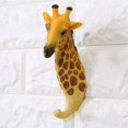 thumbnail image 4 of Animal Wall Hooks Coat Rack Decoration Resin Crafts Simulation Forest Animal Hook(Chimpanzees), 4 of 4