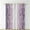 Purple, variant on Nanqianyi Ombre Pink and Grey Blackout Curtains for Bedroom, White Wave Striped Gradient Thermal Insulated Drapes with Grommet, 2 Panels, 42x96 inches
