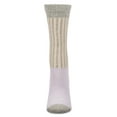 thumbnail image 4 of MeMoi Women's Inspirations Embroidered Cuff Crew Socks - Womens - Female, 9-11, Violet, 4 of 8
