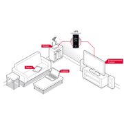 CyberPower CP1000AVRLCD Battery Backup UPS, 1000VA/600W, 120V, 8 Outlets, AVR, LCD Display, Black