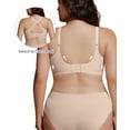 thumbnail image 2 of USEASY Seamless Push Up Bras for Women No Underwire Scalloped Full Coverage T-shirt Bra, 2 of 6