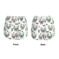 thumbnail image 4 of Disketp Cute French Bulldog Print Women's Shorts Workout Shorts for Athletic Gym Running Shorts with Phone Pockets Large, 4 of 8