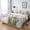 Khaki, variant on 4 Pieces Duvet Cover Queen Bedding Sets Fall Thanksgiving Pumpkin Leaves Ultra Soft Luxury Comforter Cover Set with Bed Sheet and Decorative Pillow Shams Sage Green Gradient