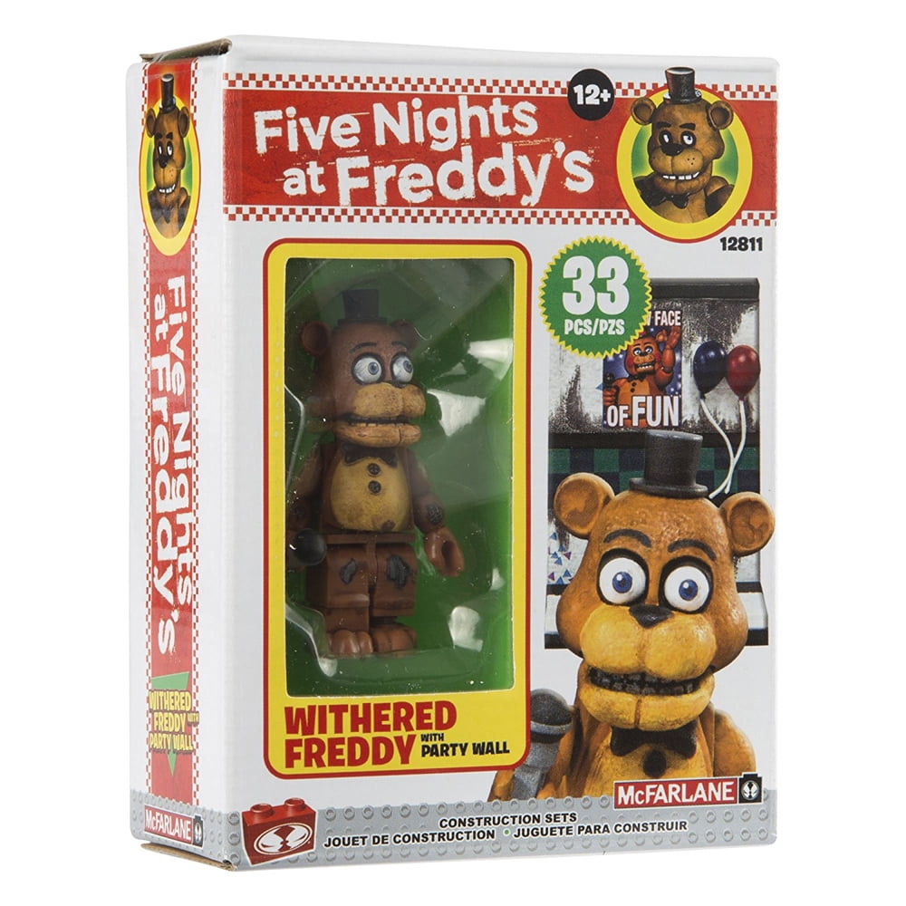 McFarlane Toys Five Nights at Freddy's Parts & Services Micro Action Figure  Set, 39 Pieces 