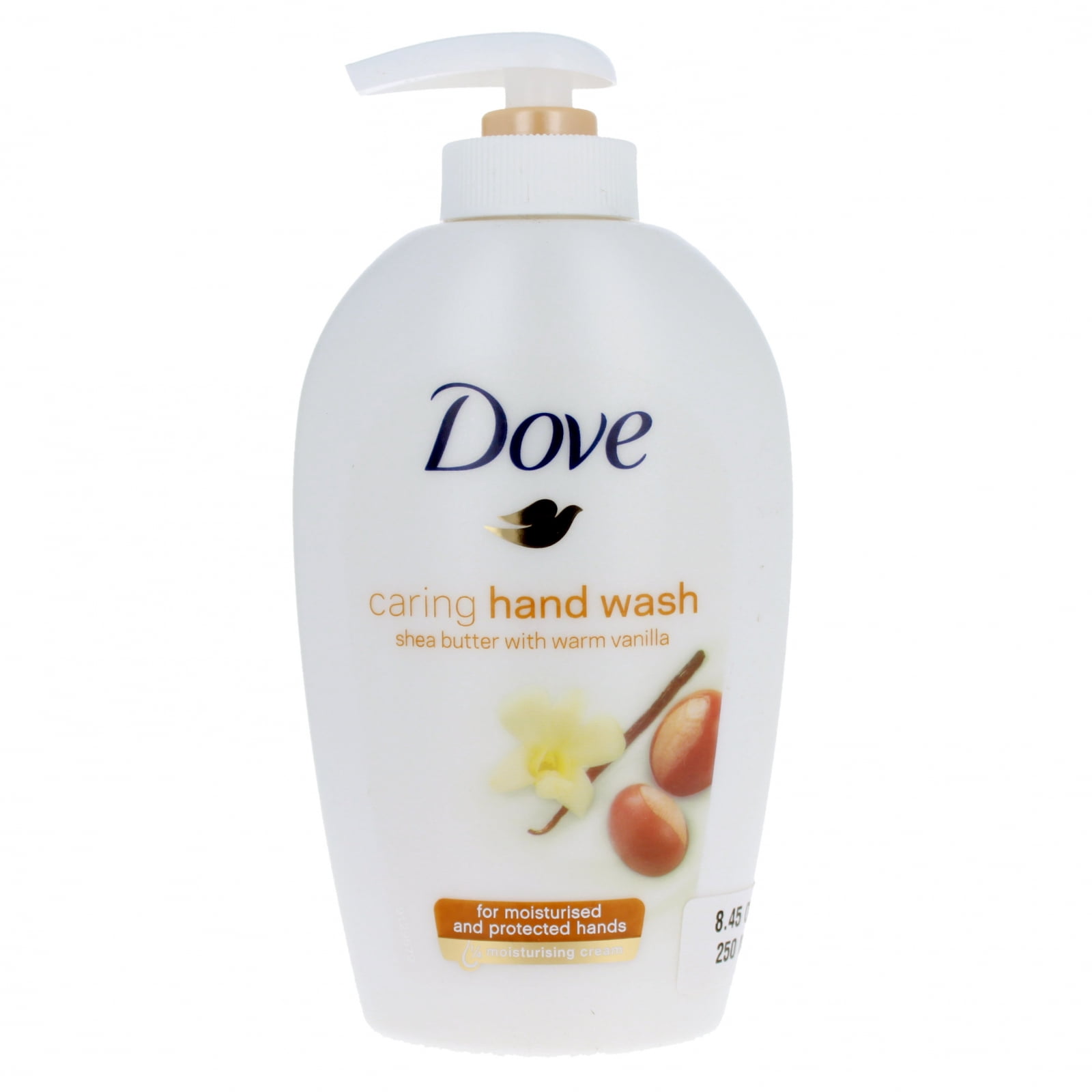 Dove Shea Butter Hand Soap 8.45oz Pump Bottle Warm Vanilla Scent