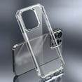 thumbnail image 2 of Lomubue Mobile Phone Case Anti-fall Anti-scratch Shockproof Dust-proof Wear-resistant Soft TPU Clear Transparent Phone Back Cover for iPhone 14 Pro Plus Pro Max, 2 of 10