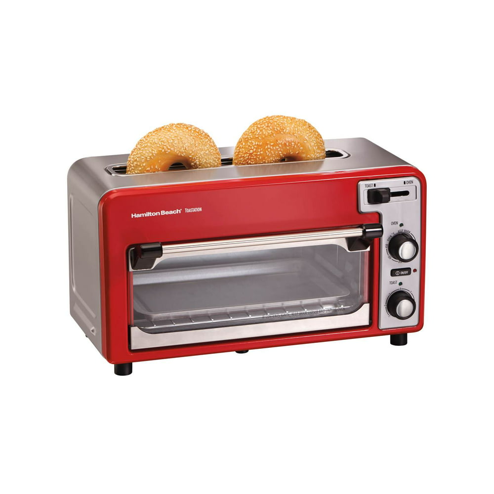 Hamilton Beach 22722 Toastation Toaster Oven w/Wide 2 Slice Toaster