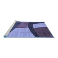 thumbnail image 2 of Ahgly Company Machine Washable Indoor Rectangle Abstract Blue Modern Area Rugs, 7' x 9', 2 of 4