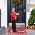 thumbnail image 6 of Christmas Doormat 20 x 32 Inch Holiday Xmas Decorative Door Mat Winter Christmas Snowflakes Welcome Mat Outdoor Indoor Non Slip Entrance Floor Door Mat Front Porch for Home Decoration, 6 of 6