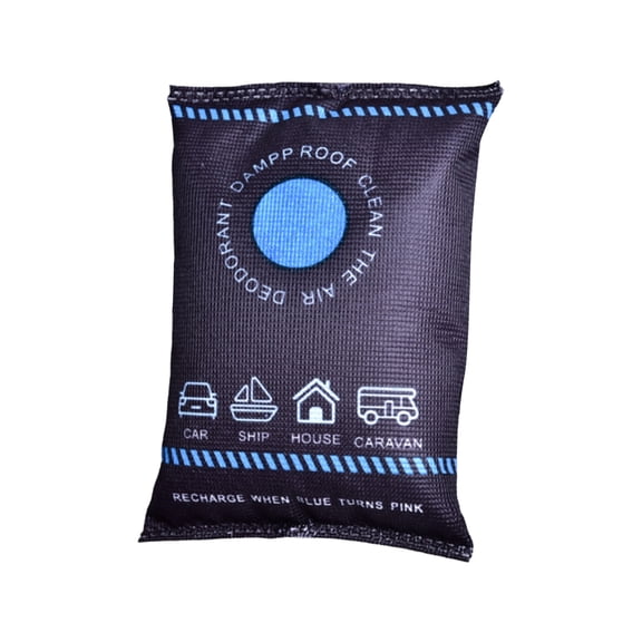 Zeyigg Silica Gel Dehumidifier Bags (3.5 oz), Reusable Color Changing Moisture Absorber for Closet Bathroom Car Cabinet Clothes Storage,Blue