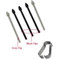 thumbnail image 2 of Ubrokeifixit Tab S6 Lite Touch Stylus S Pen Puntas de repuesto/puntas para Samsung Galaxy Tab S6 Lite 10.4"" SM-P610 SM-P615 2020"" con pinza de extracción (P610-Tips/Negro), 2 of 3