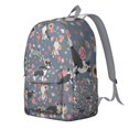 thumbnail image 2 of Border Collie Dog and Flower Florals Backpack for School,Cute School Bag,Schoolbag with Adjustable Shoulder Straps & Padded Back,15.7"x11.8"x5.5", 2 of 5