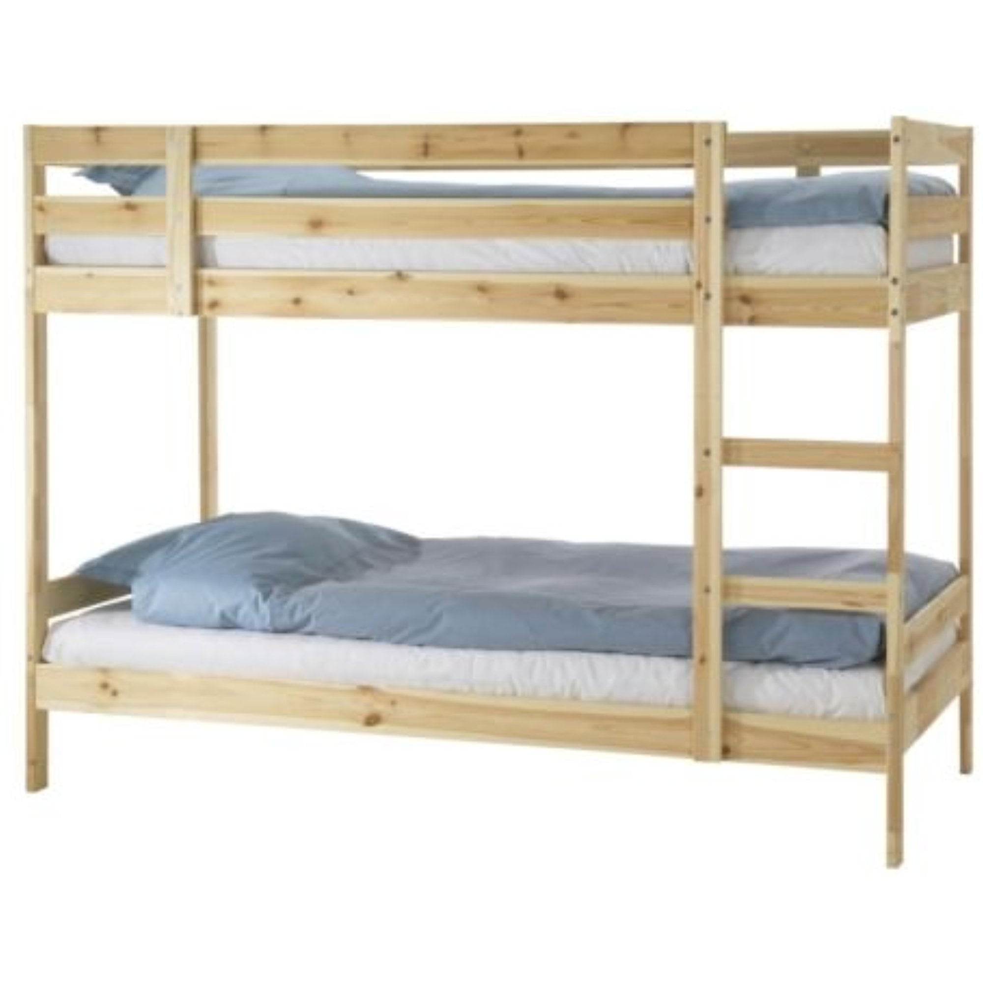 Ikea Twin Size Bunk Bed Frame Pine, Twin Over Full Bunk Bed With Trundle Ikea