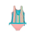 thumbnail image 4 of Wowease Patented Little Girls One-Piece Bathing-Suit Stripe Hype with Magnetease Technology, 4 of 4