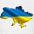 thumbnail image 3 of CafePress - Ukraine Pride Love Ukrainian Flag T Shirt - Light T-Shirt Kids XS-XL, 3 of 4
