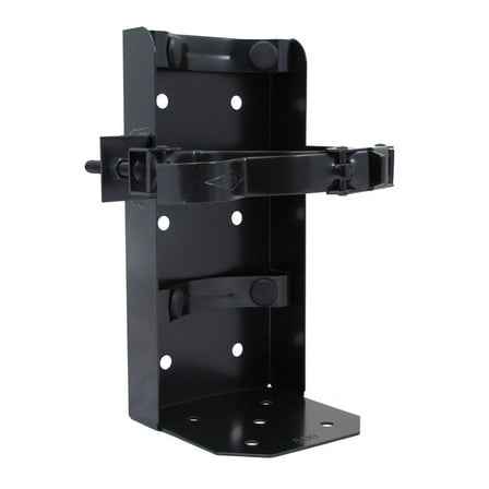 Amerex 810 Heavy Duty 7" Inch Diameter Vehicle Fire Extinguisher Bracket - Black