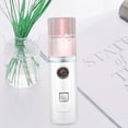 thumbnail image 4 of Wisewang Handheld Face Humidifier 30ml Capacity USB Charging Facial Steamer Spray Water Mist Diffuser Portable Face Humidifier pink 1Set, 4 of 6