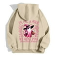 thumbnail image 5 of In October We Were Pink Hoodies for Women 2025 Cancer Awareness Halloween Hoodie Sweatshirt Pullover Tops, 5 of 6