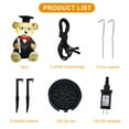 thumbnail image 5 of InfleasJoiy Graduation Season Bear 4FT Outdoor Inflatable Decoration with LED Lights, 5 of 5
