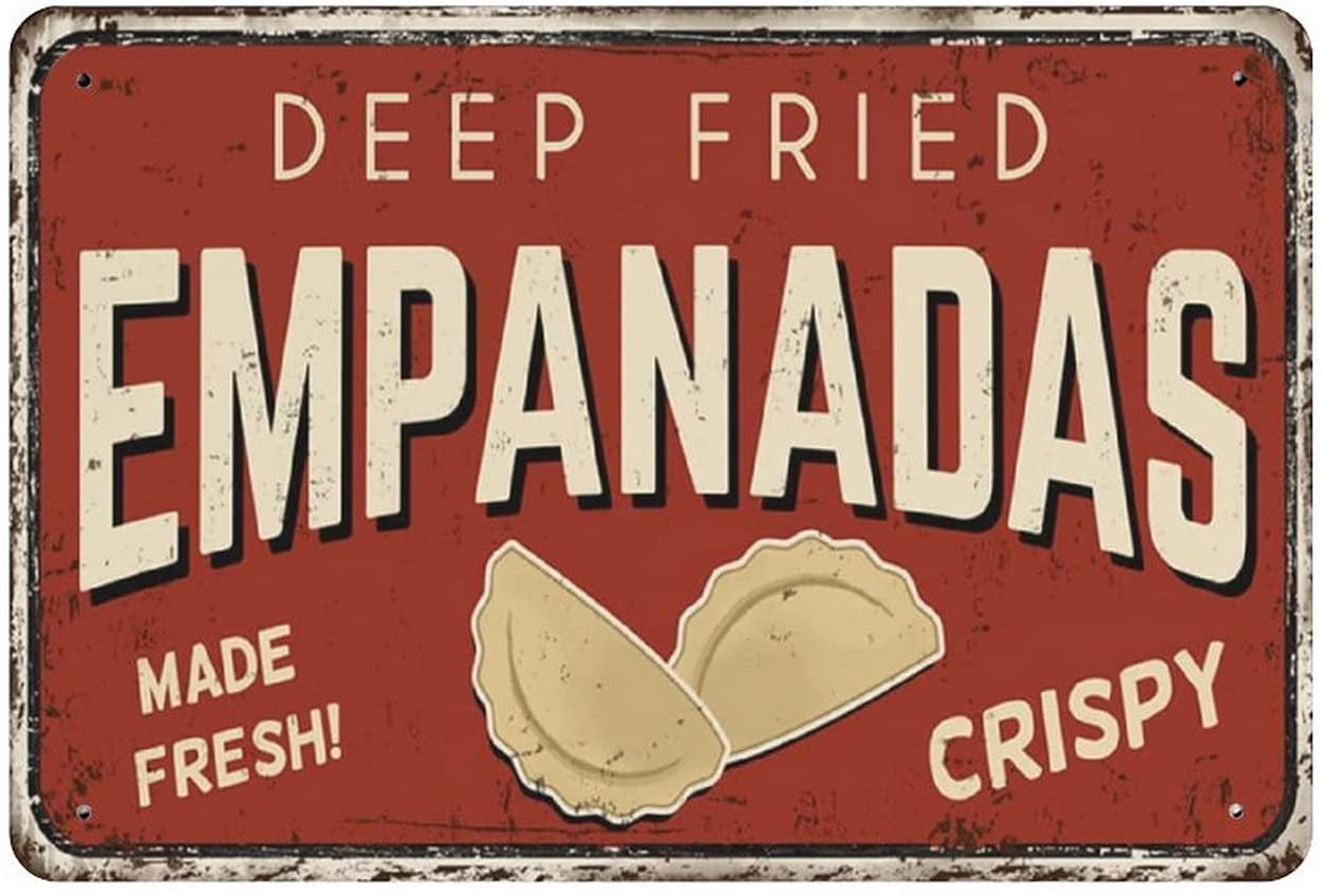 Deep Fried Empanadas Red Food Bar Restaurant Food Truck Vinyl Banner Sign 