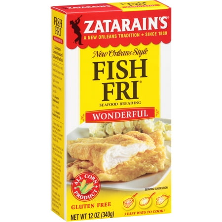 Zatarain's Wonderful Fish-Fri Seafood Breading, 12 oz