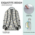 thumbnail image 3 of Rustic Vintage Floral Students Backpack Wear-Resistant Outdoor Backpack with Colorful Tropical Flower and Leaves Design, Perfect for School, Camping, and Weekend Getaways, 3 of 5