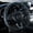 A-Black+Blue-M, variant on General Gray Cowhide Steering Wheel Covers Genuine Leather Car Steering Wheel Cover Universal 15inch / Size M Wheel Cover for Car SUV Truck (C-Gray-M)