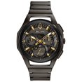 thumbnail image 1 of Bulova Curv Dark Grey Dial Chronograph Men's Watch 98A206, 1 of 2