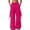 Hot Pink, variant on Smsaxvxz Men's Baggy Cargo Pants Trendy Casual Elastic Waist Drawstring Loose Fit Joggers Pant with Pockets Hot Pink XXL
