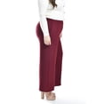 thumbnail image 3 of Pantalón de pierna ancha Roman Fashion 9202 Vino Talla 38, 3 of 7