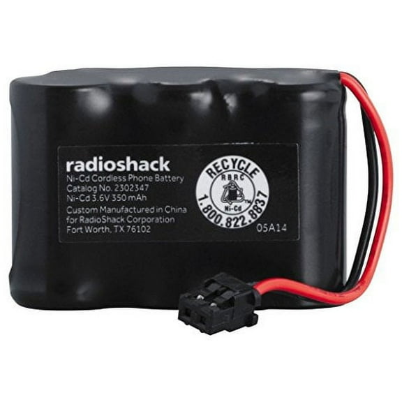 RadioShack Cordless Phone Battery Catalog No 2302347