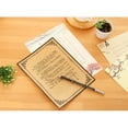thumbnail image 3 of 8Pcs Kraft Paper Retro Writing Paper Vintage Letter Paper Stationery Set (2 Patterns), 3 of 5