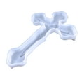 thumbnail image 1 of Moldes de resina con forma de cruz para crucifijo, cruz de pared, molde de silicona para manualidades DIY en casa. Blanco, 1 of 9
