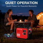 PowerSmart 3800-Watt Portable Inverter Generator, Super Quiet 59dB Gas Powered Engine (143cc)