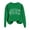 Green [Halloween Shirts for Women Clearance], variant on WEIWEN Halloween Sweatshirt for Women Cute BOO Graphic Shirts Crewneck Embroidered Ghost Pullover Fall Sweaters for Women Outfits Tops Women's Clothing Green, S