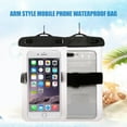 thumbnail image 1 of Transparent Waterproof Phone Pouch Sensitive Touch High Sealing Phone Bag for Under 6.5‘‘ Mobile Phones, 1 of 6